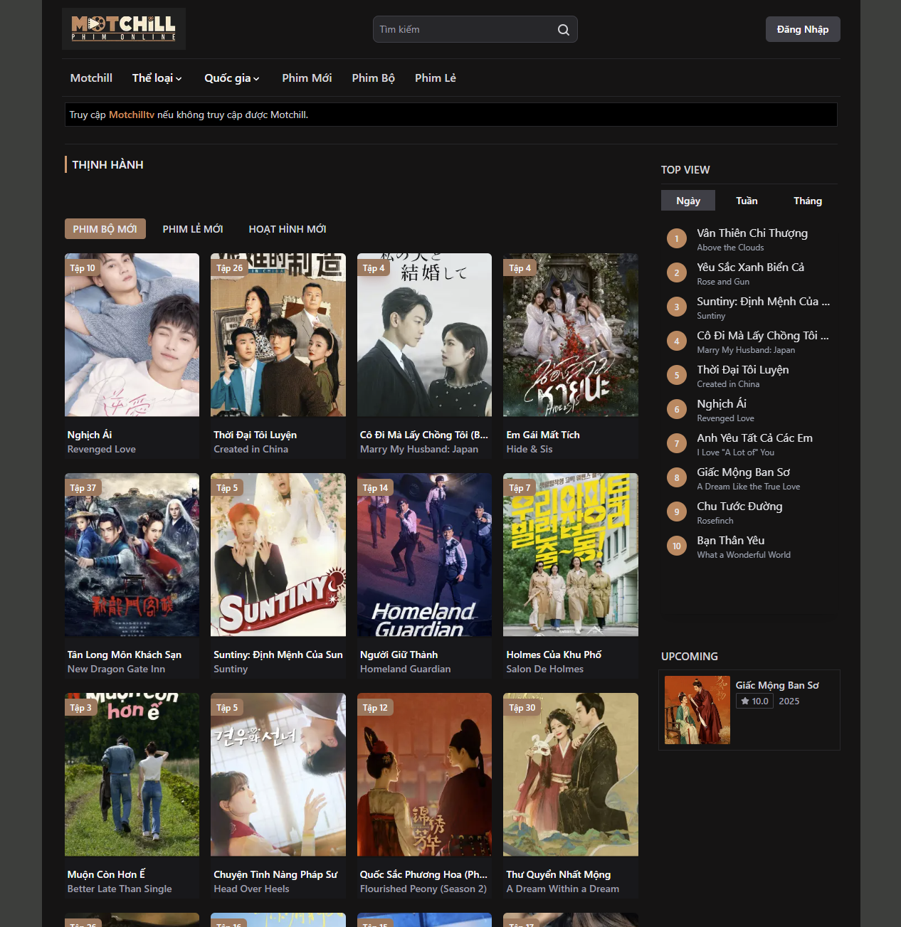 Theme phim motchill tích hợp cào 3 nguồn