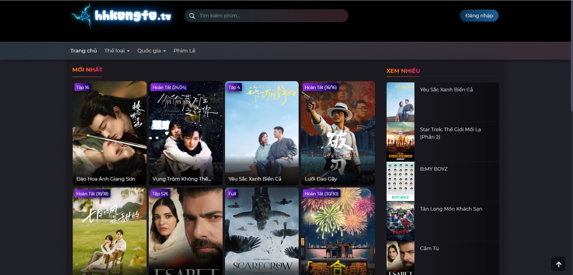 Theme phim v10 core ophimcms chạy laravel