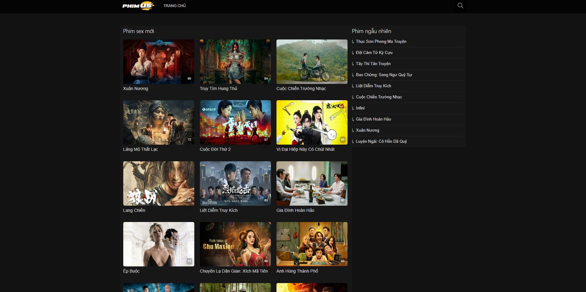 Theme phim v2 core ophimcms chạy laravel