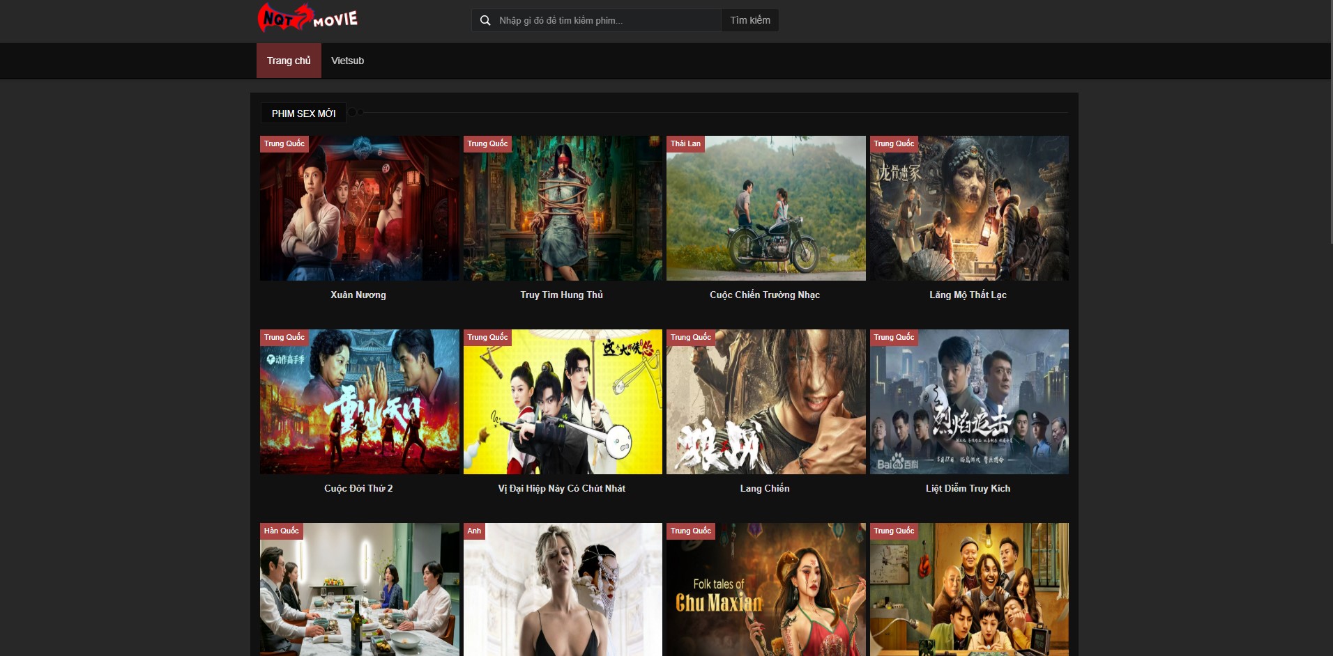 Theme phim v4 core ophimcms chạy laravel