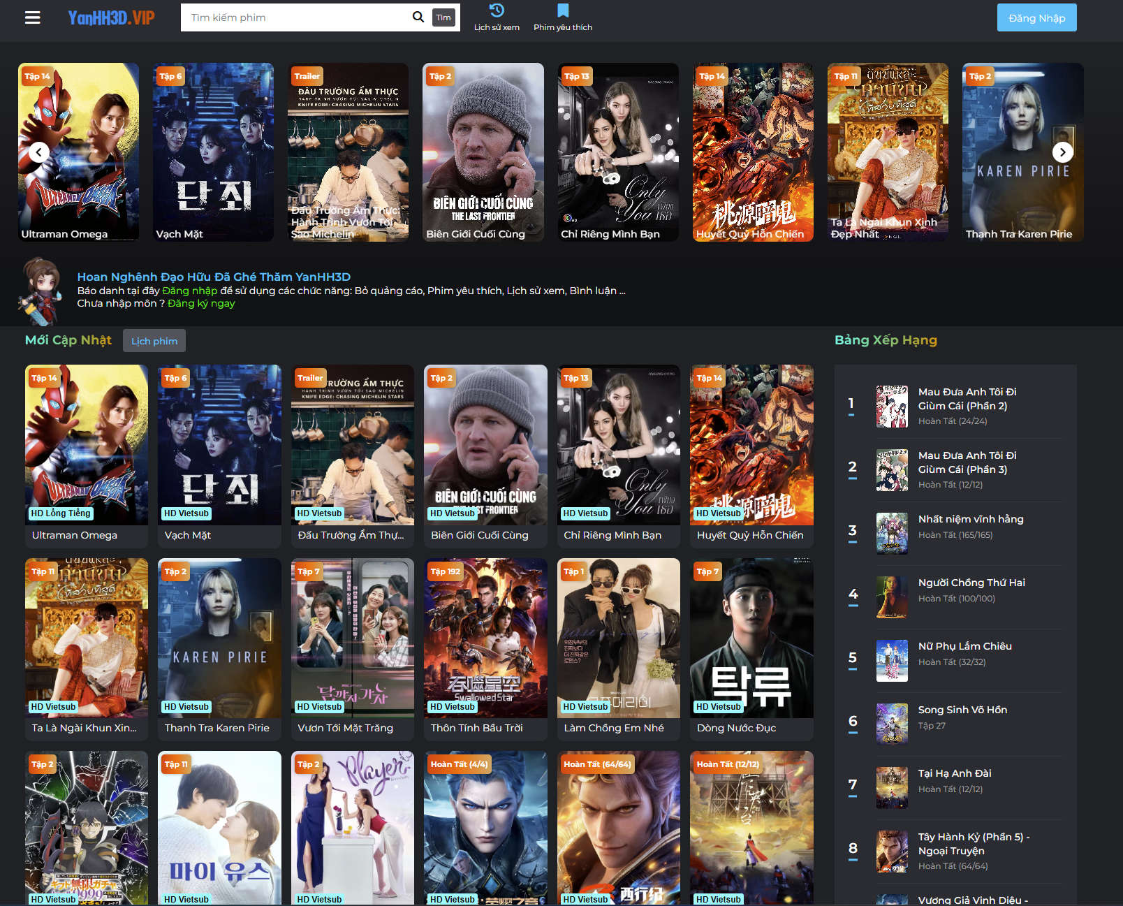 Theme phim yanhh3d tích hợp cào 3 nguồn